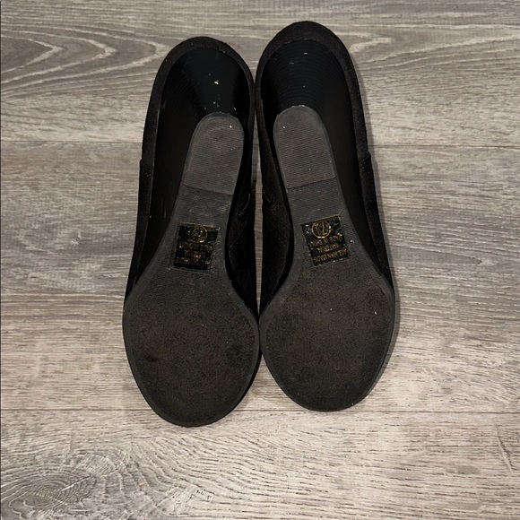 Soda Black Wedge Ankle Boots 7.5 - Picture 6 of 8